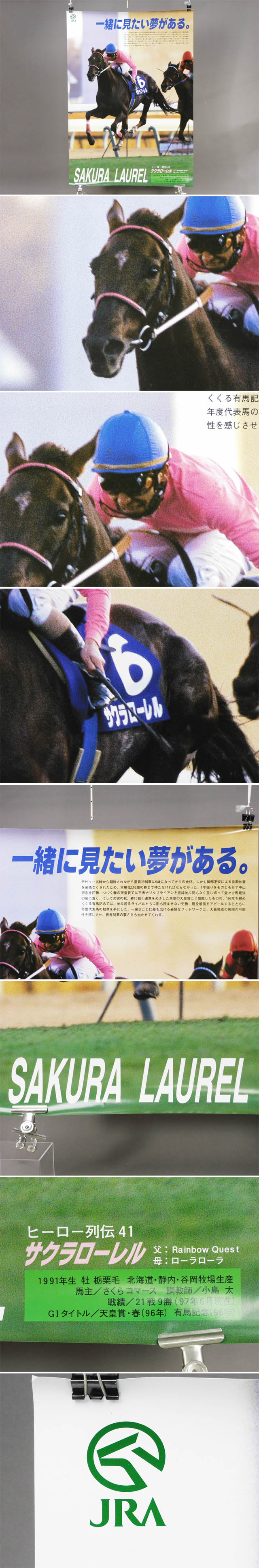 96年 第41回グランプリ 有馬記念ホースレースジグソーパズル