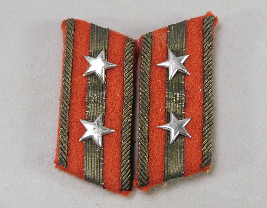 希少 大日本帝国陸軍 旧日本陸軍 中尉 肩章 階級章 軍服 軍衣 軍装